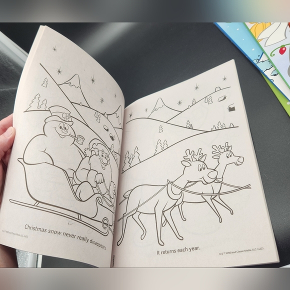 New Christmas Activity & Coloring Books, Frost the Snowman, Grinch & Gnomes - Picture 16 of 16